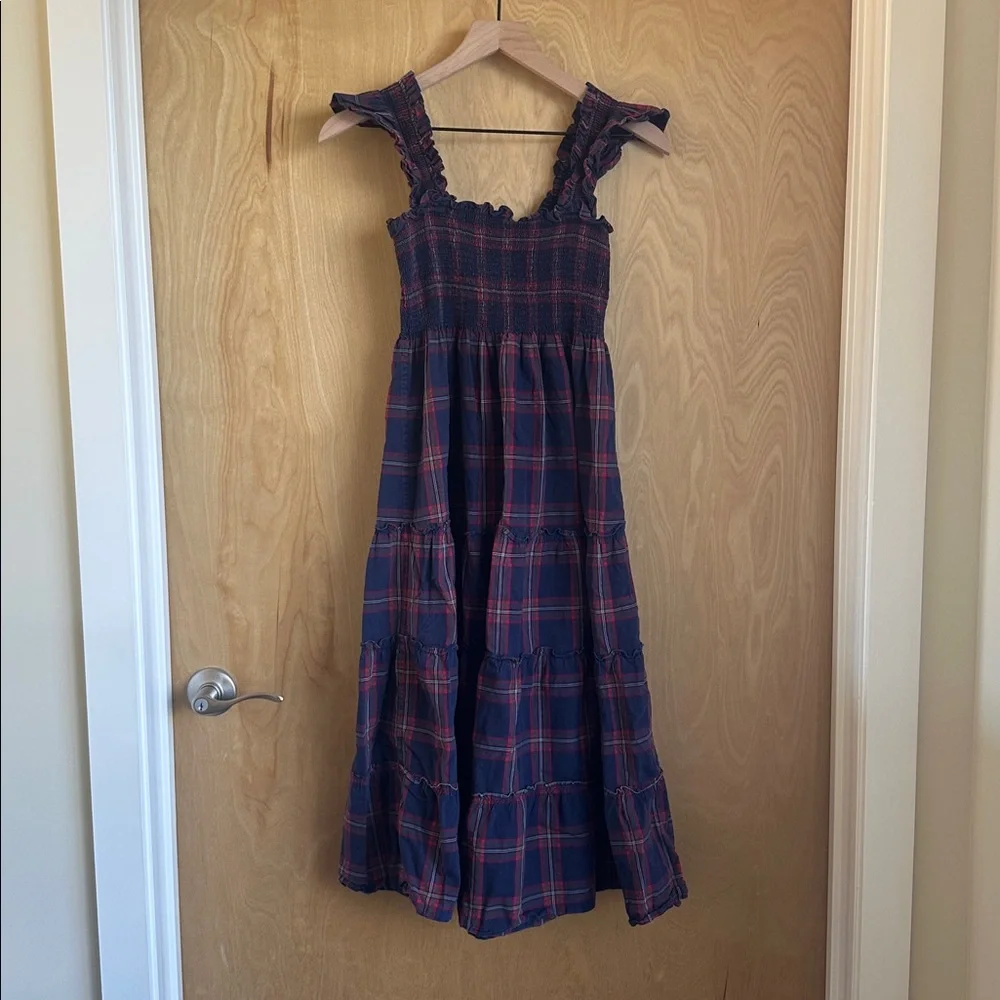 Hill House Home Ellie Nap Dress in Irish Tartan - Picture 5 of 8